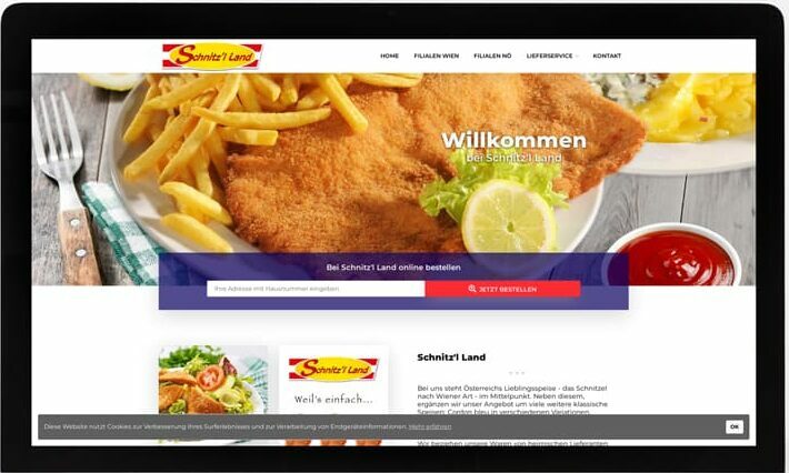 Schnitzlland online Essen bestellen